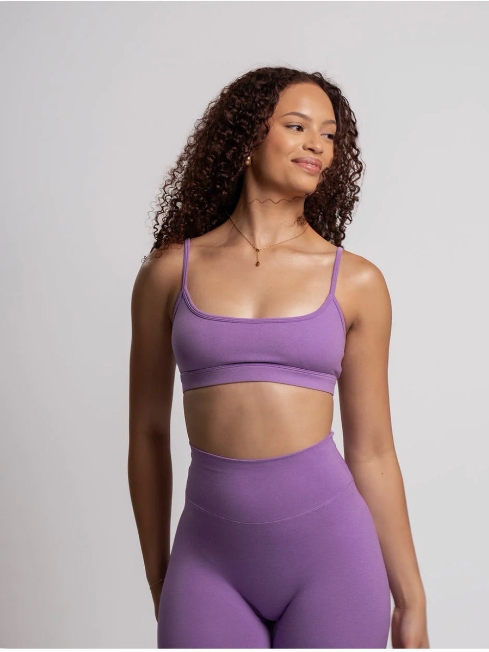 P'tula Lavender BAREPRO Icon Sports Bra